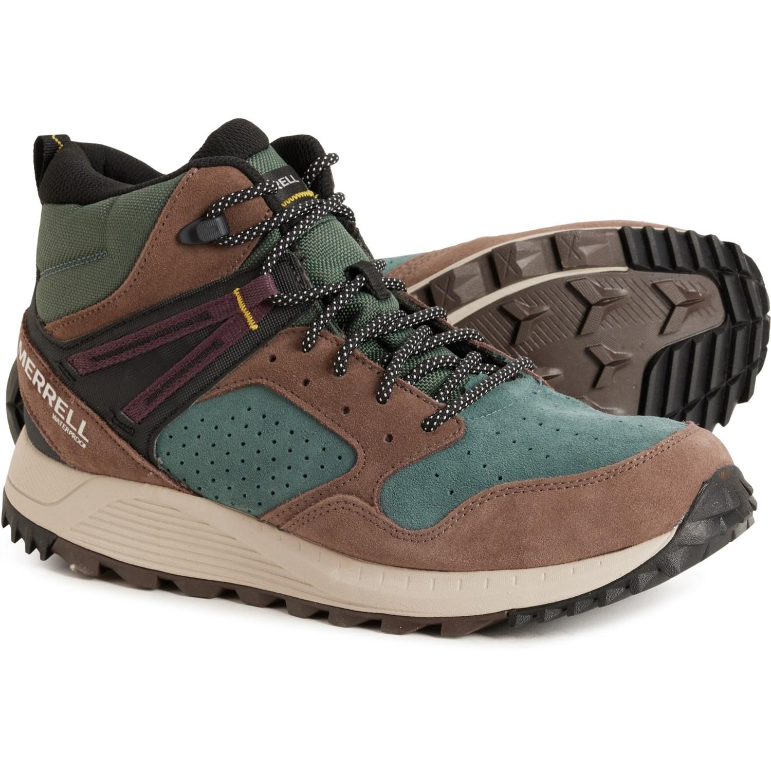 Merrell Wildwood Mid Hiking Boots - Waterproof, Leather (For Men) Product Image