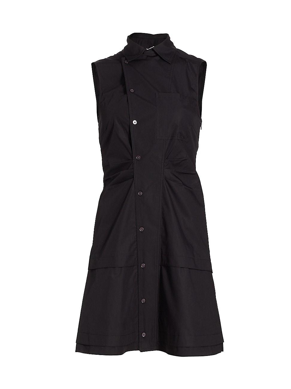 Womens Satina Mini Shirtdress Size 0 Product Image
