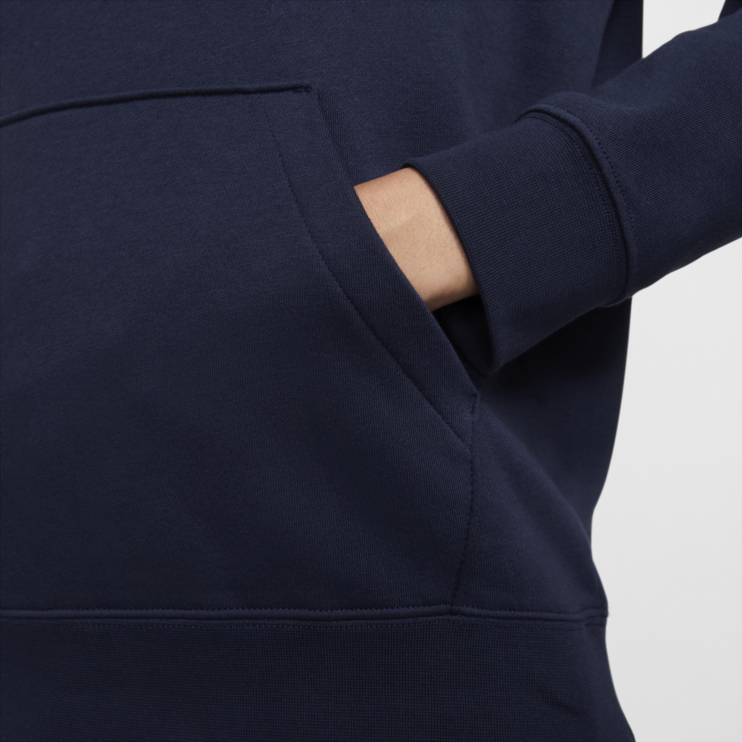 Womens Nike Sportswear Club Fleece Pullover Hoodie | DQ5793-451 Product Image