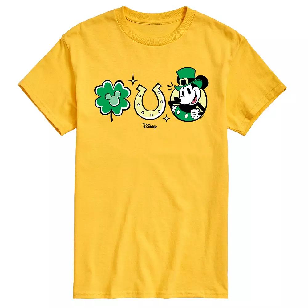 Disney's Mickey Mouse Men's St Patrick's Icons Graphic Tee,  Product Image