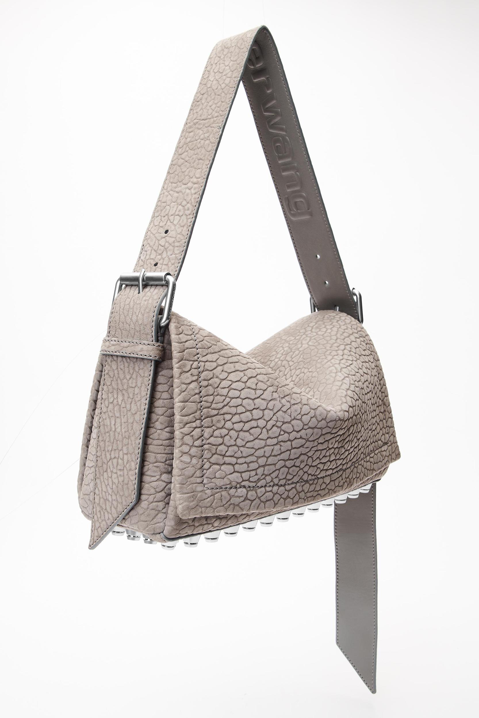 Ricco Medium Flap Bag In Nubuck Leather Product Image