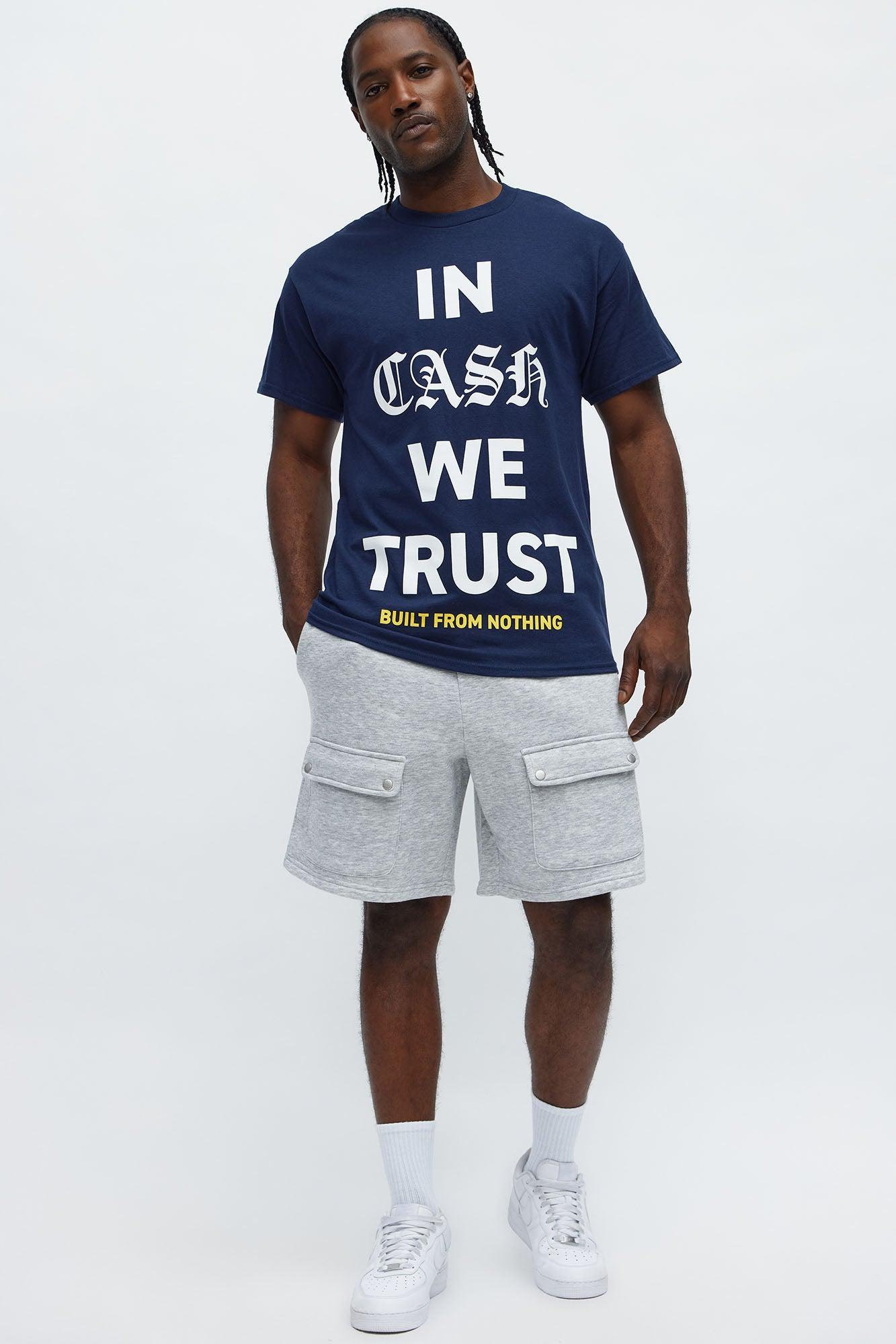 Tyson Relaxed Cargo Snap Shorts - Heather Grey Male Product Image