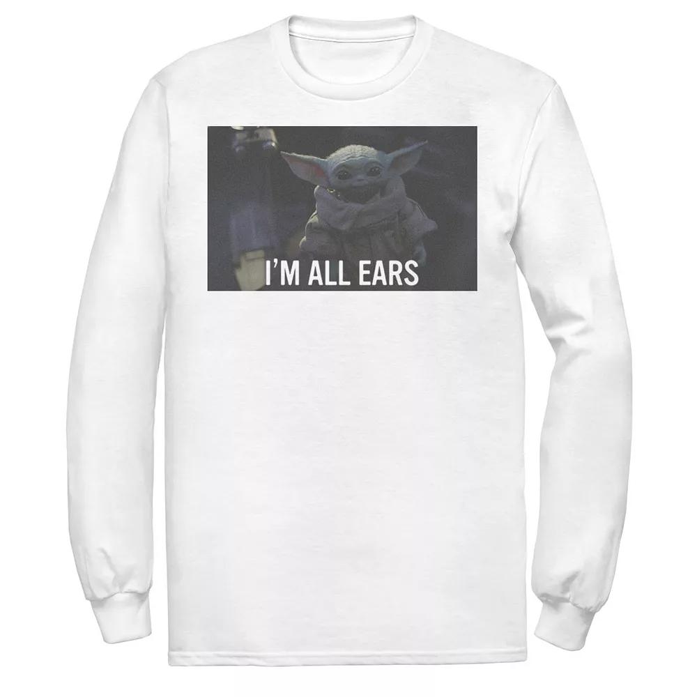 Men's Star Wars The Mandalorian The Child I'm All Ears Portrait Tee,  Product Image