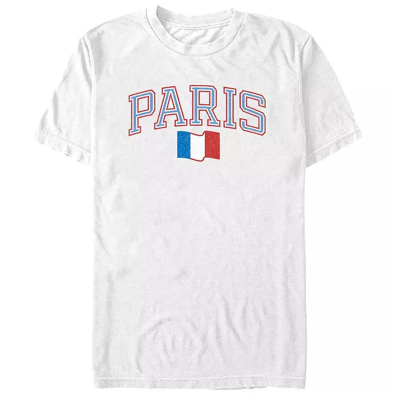 Mens Paris France Graphic Tee Product Image