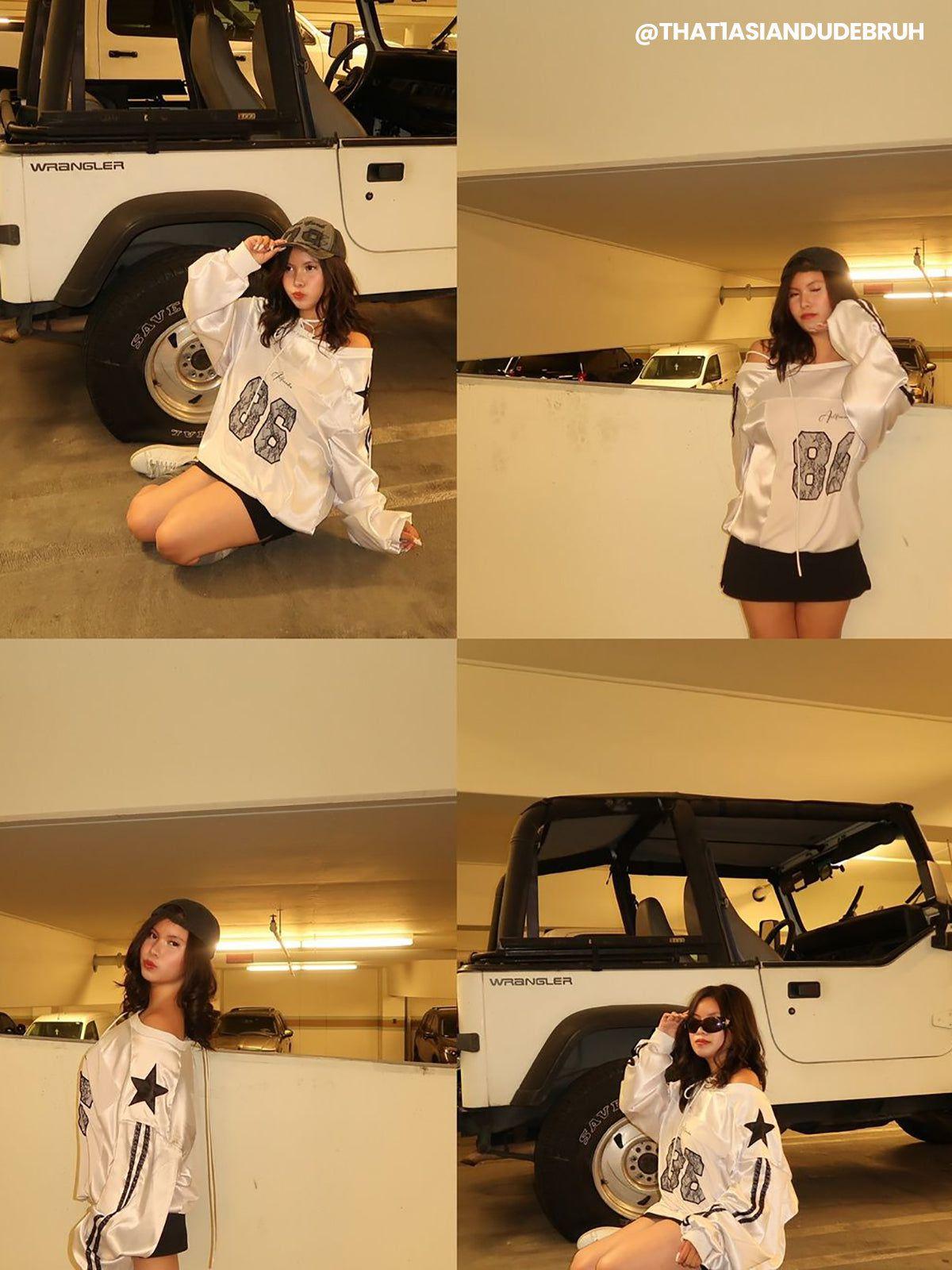 Aelfric Eden Off-The-Shoulder Sweatshirt Female Product Image