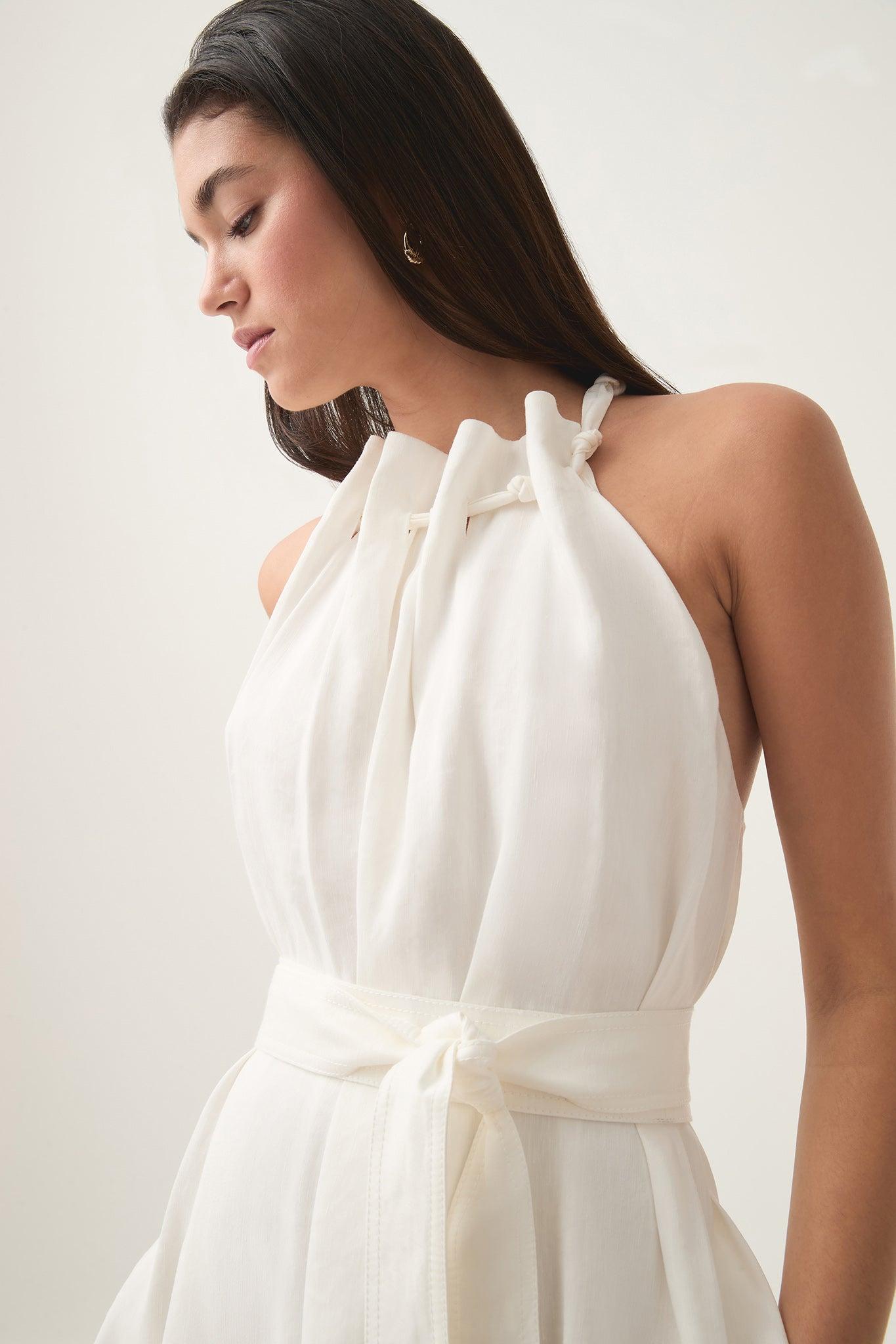 Primary Belted Midi Dress Product Image