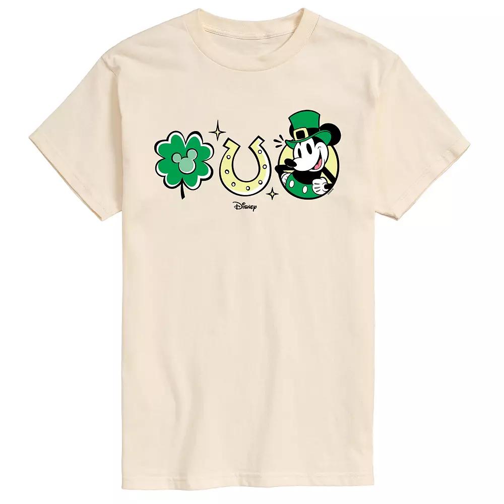 Disney's Mickey Mouse Men's St Patrick's Icons Graphic Tee,  Product Image