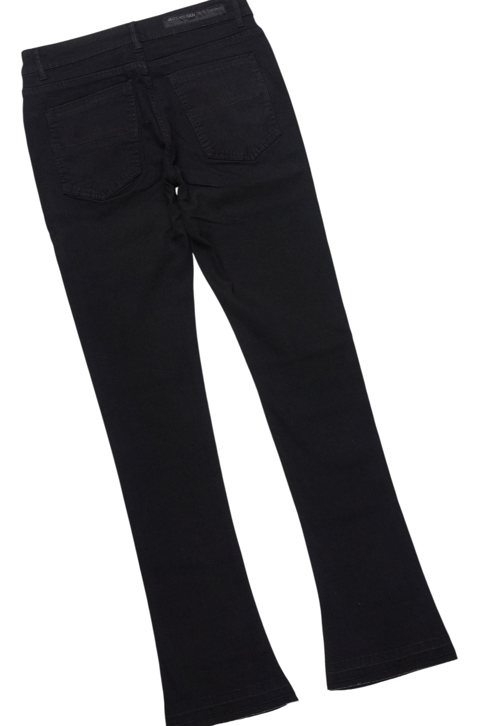 Amos Fuchsia Graphic T-Shirt & Dag Black Jean Bundle Male Product Image