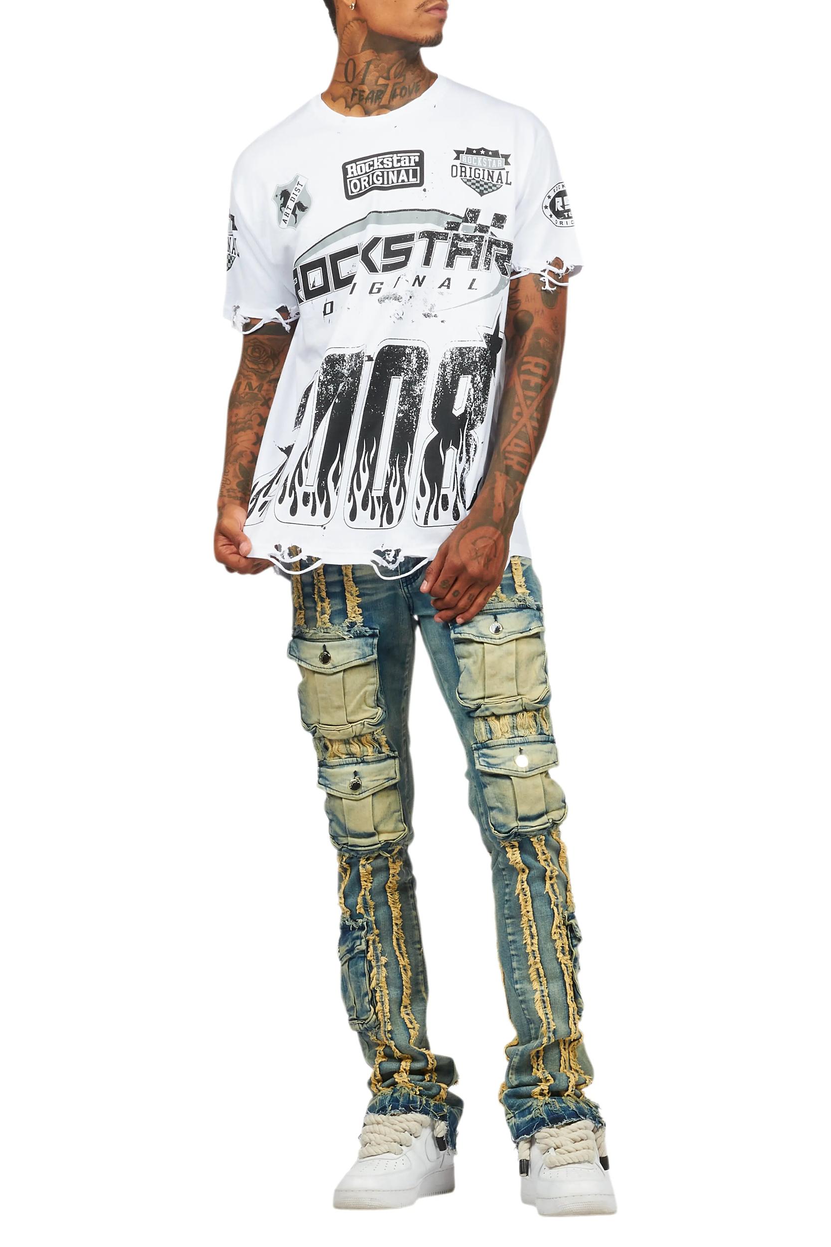 Esha White Oversized T-Shirt Female Product Image