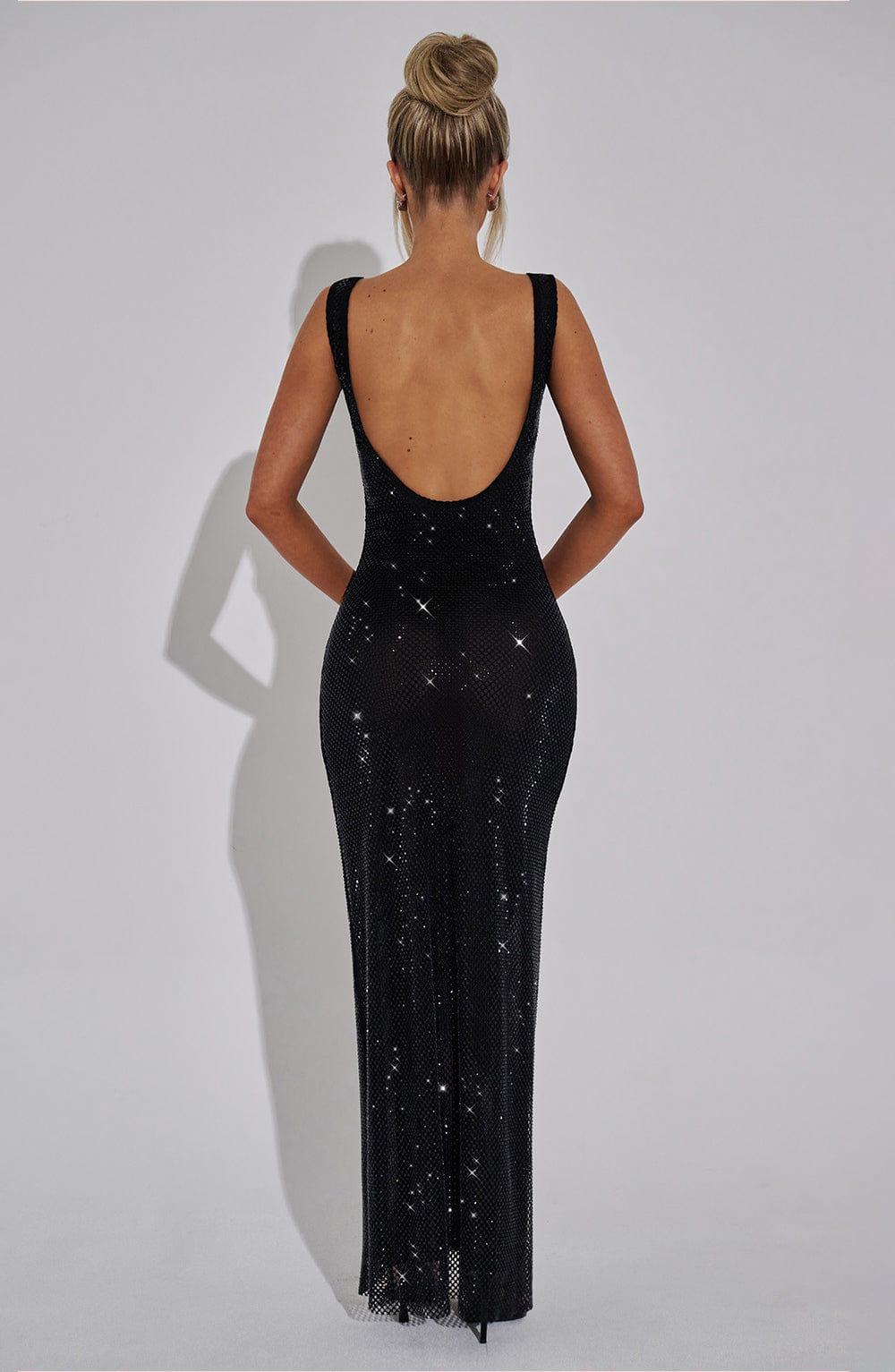 Petra Maxi Dress - Black Product Image