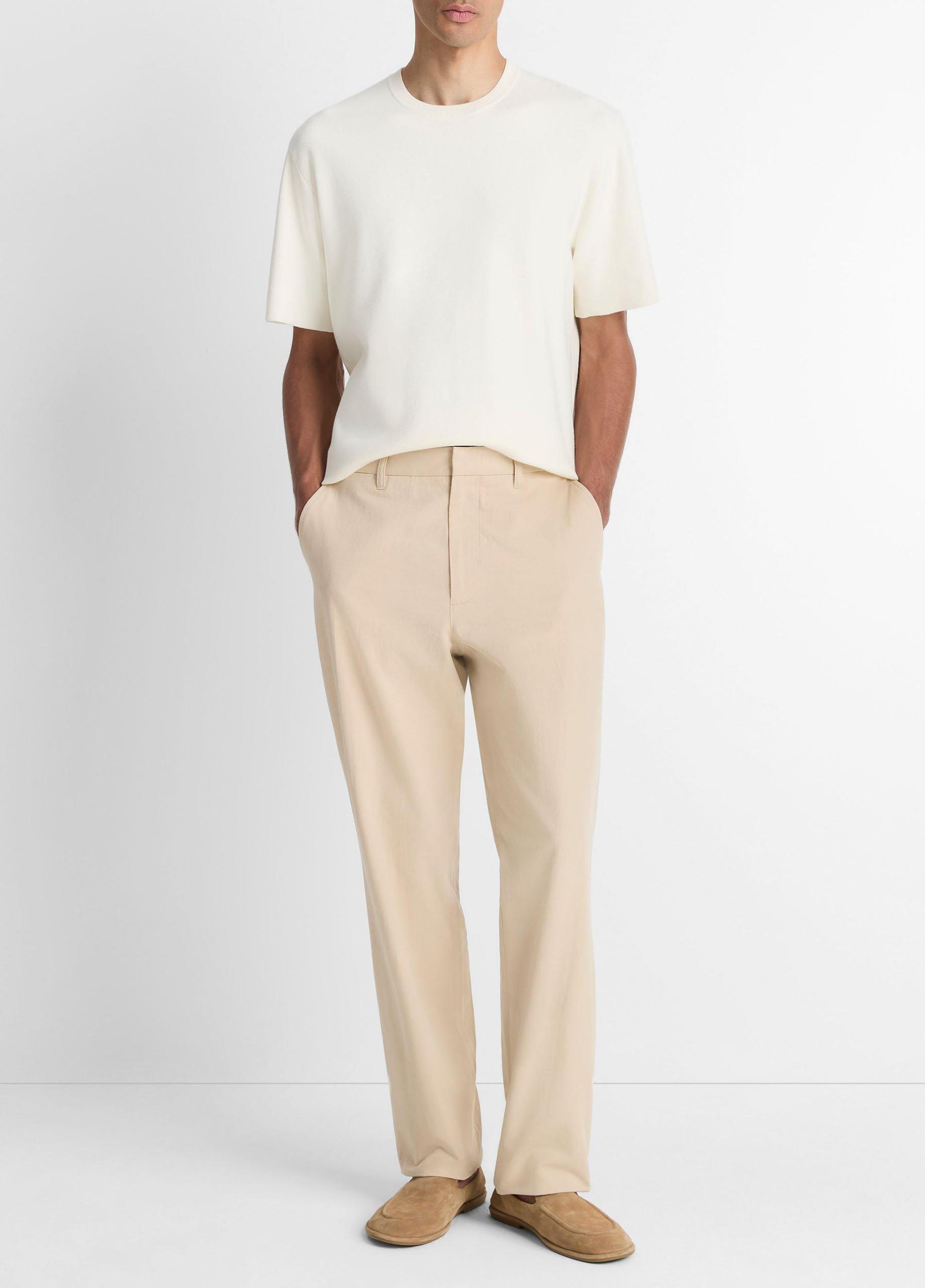 Milano Short-Sleeve Crew Neck Sweater Product Image