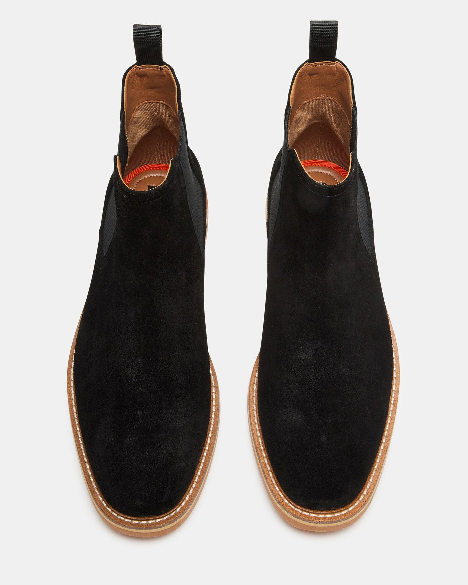 PAULOS BLACK SUEDE Male Product Image