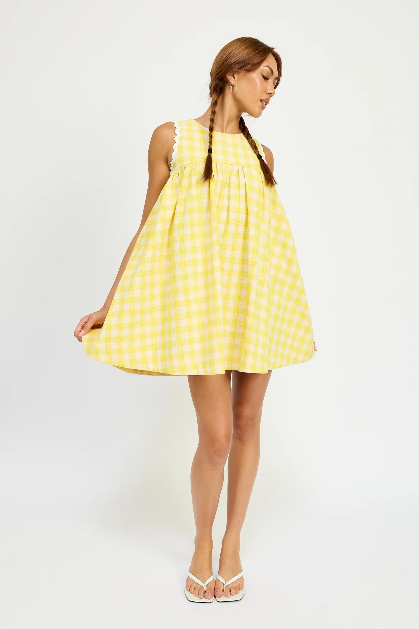 Scallop Minidress Product Image