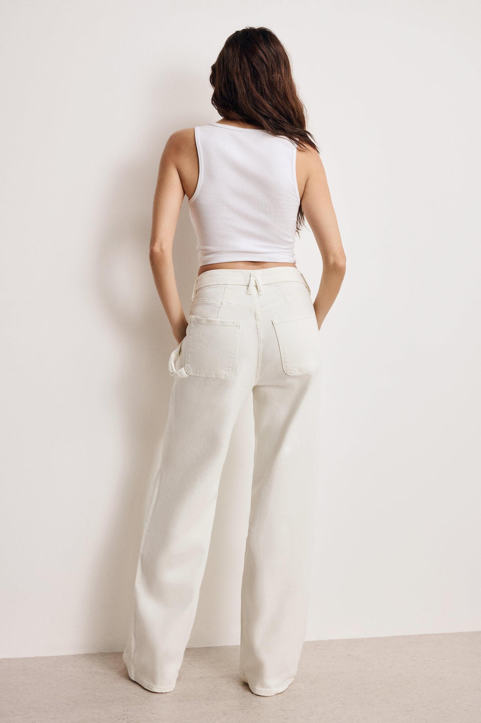 GOOD '90S CARPENTER JEANS | CLOUD WHITE Product Image