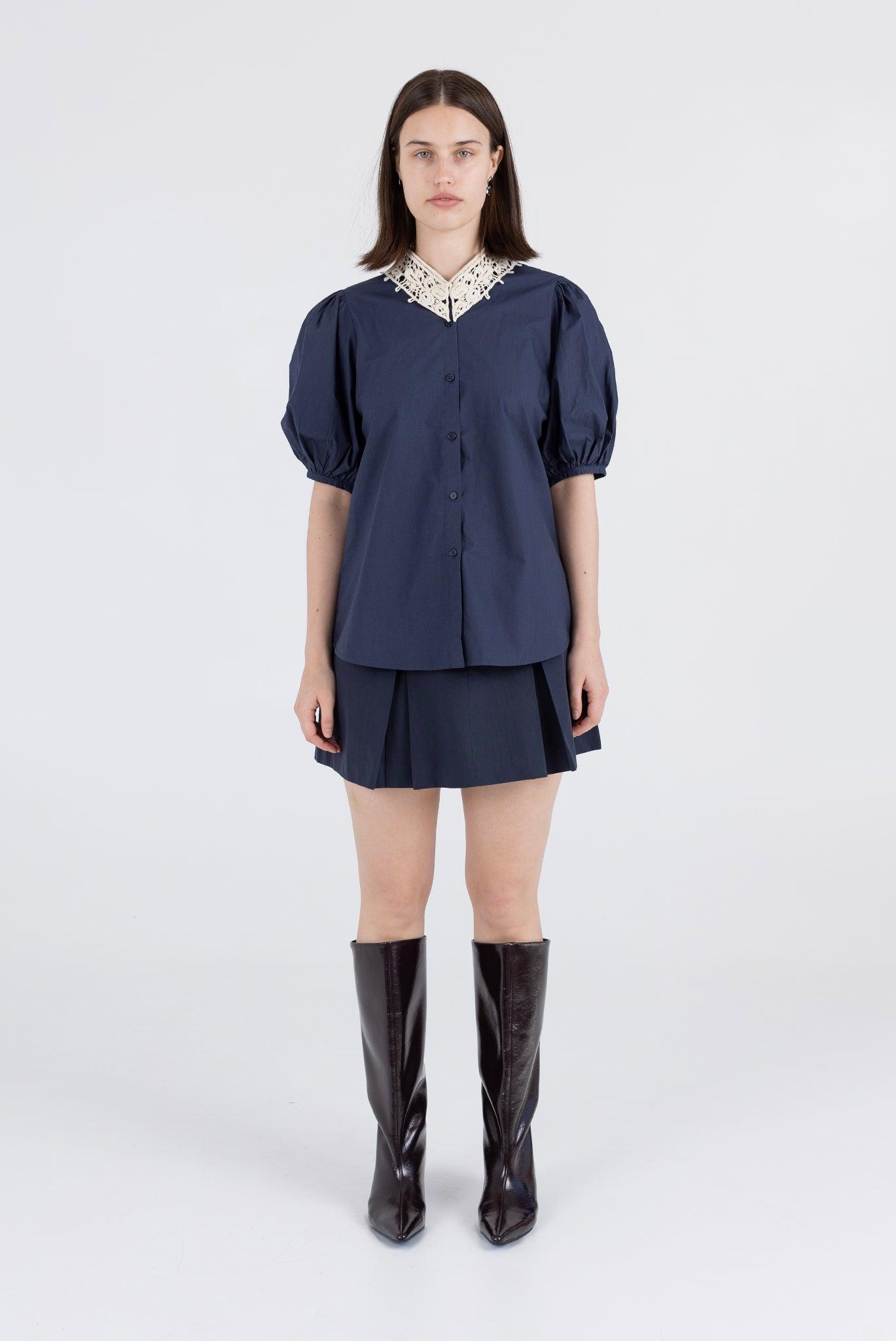 Emma Top - Navy Product Image