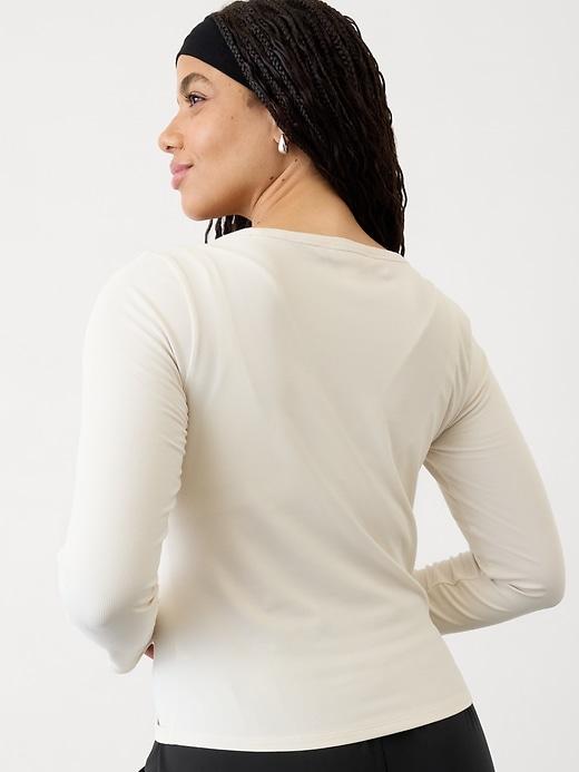 Signature Rib Square Neck Top Product Image