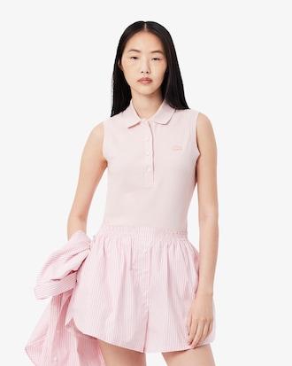 Women's Slim Fit L.12.D Sleeveless Stretch Polo Product Image