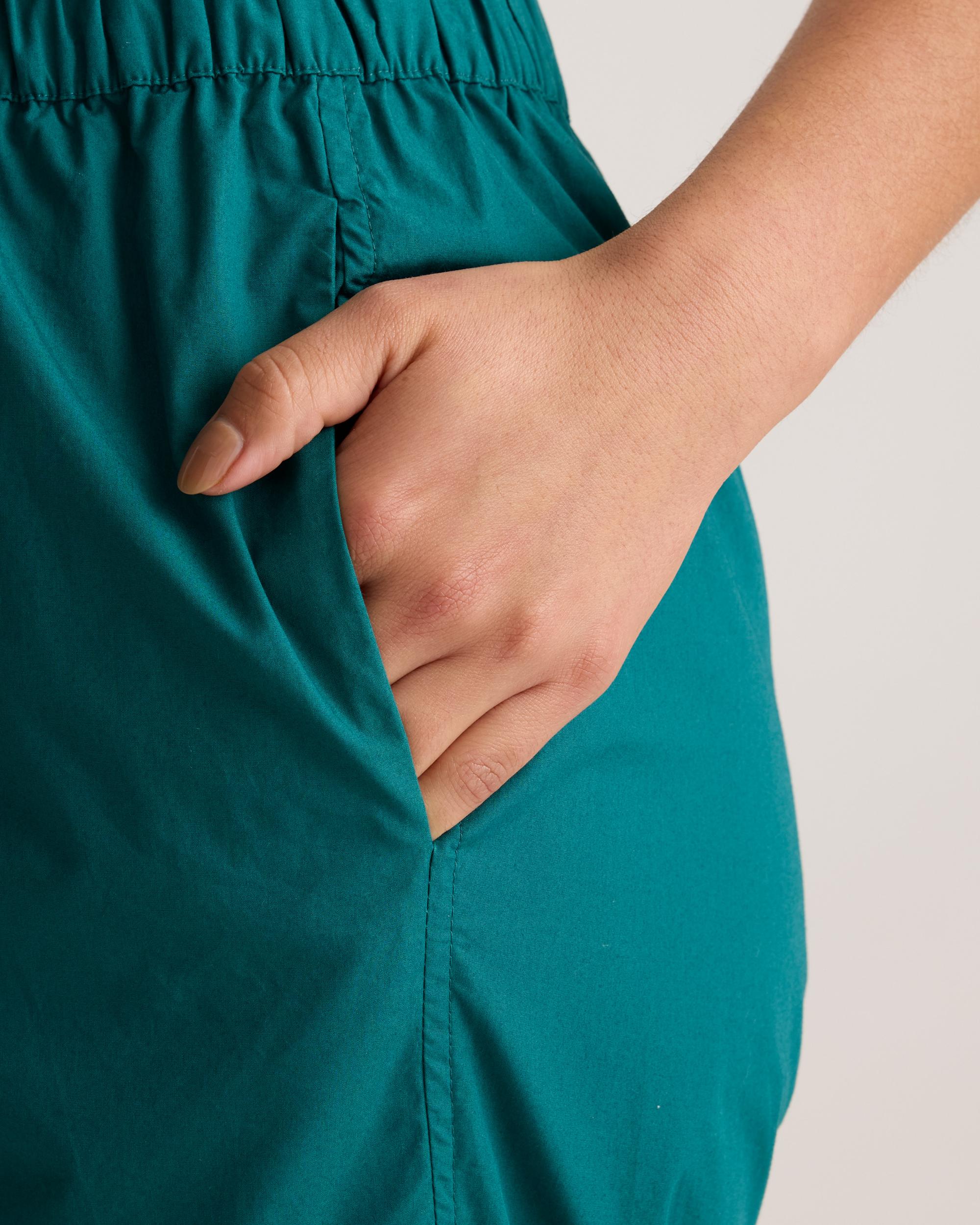 Quince | Women's Poplin Pull-On Pants Size XL, Organic Cotton Product Image