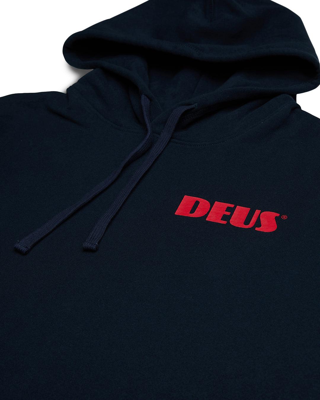 Cruising Deus Hoodie - Navy Product Image