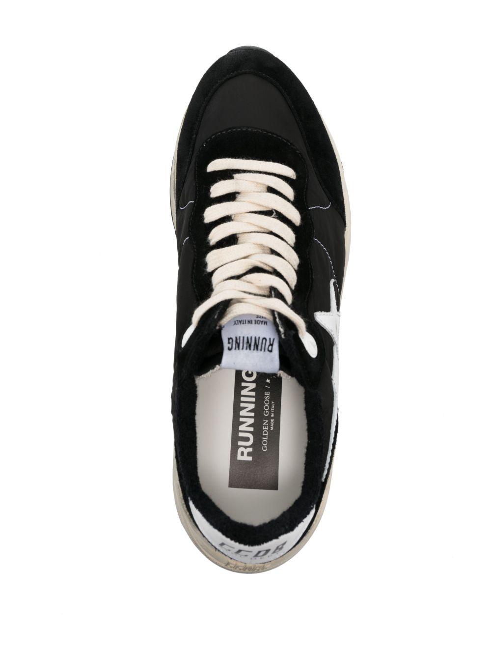 star-patch lace-up sneakers Product Image