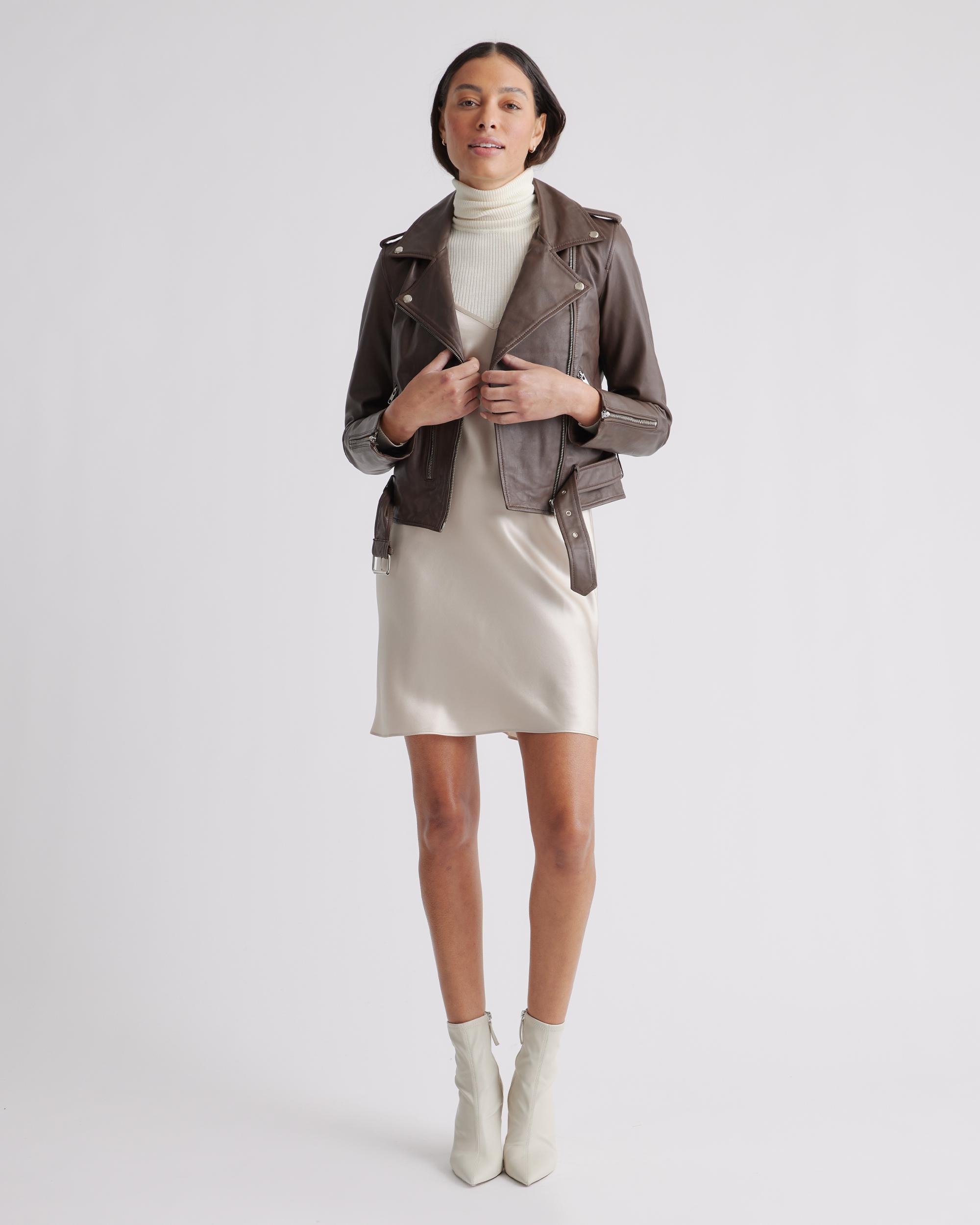 Quince | Women's Mini Slip Dress Size XS, Silk Product Image