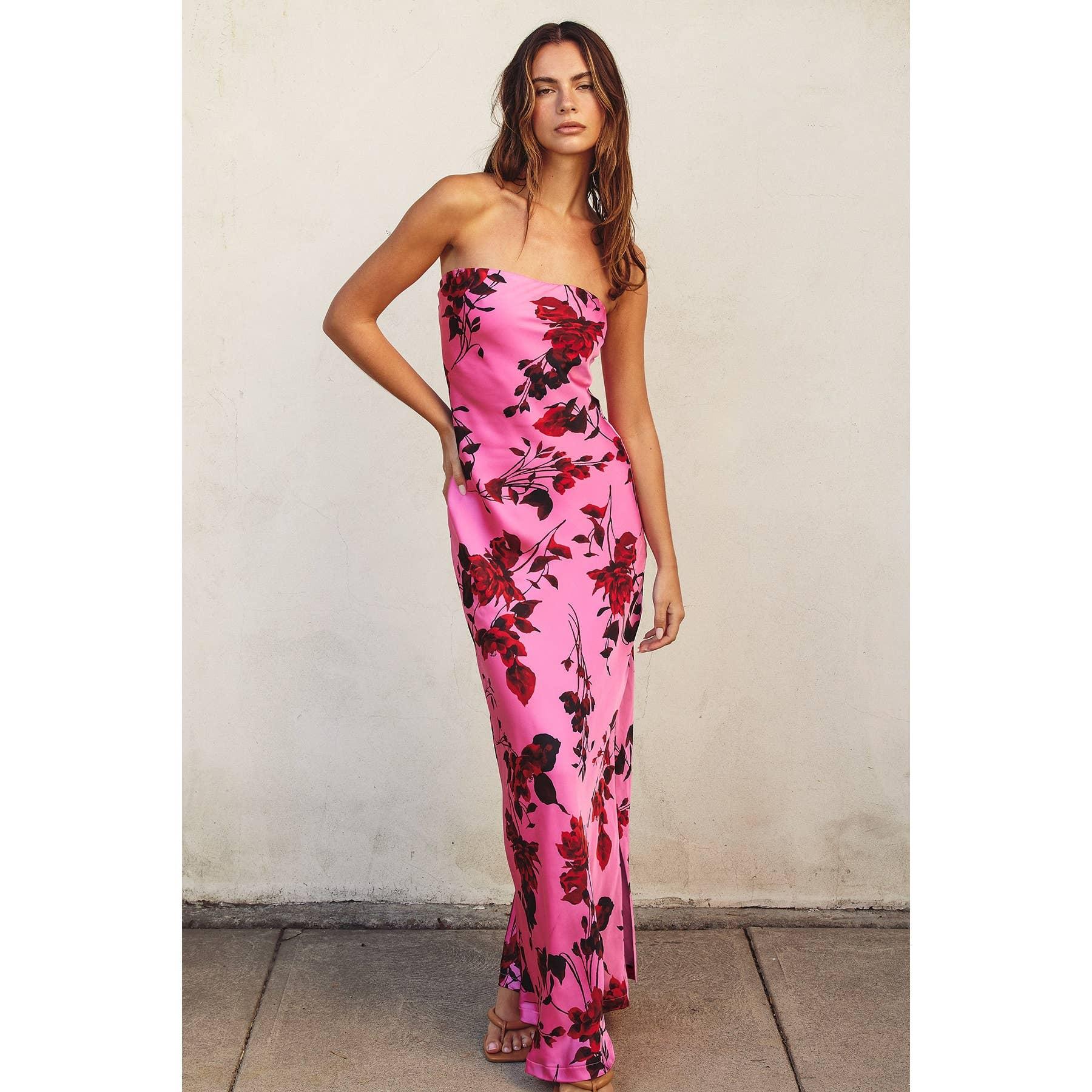 Potential Heartache Strapless Maxi Dress Product Image
