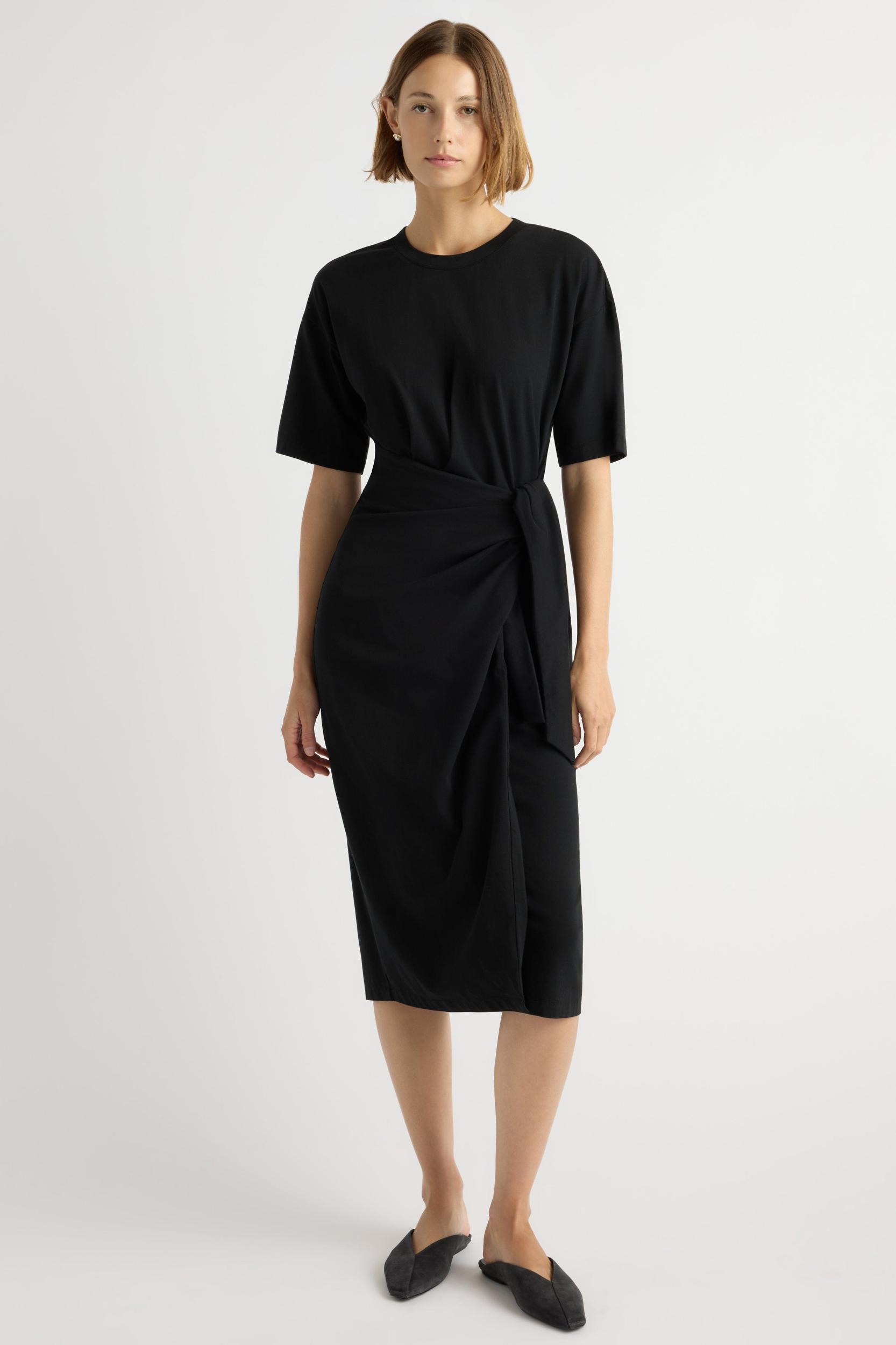 Noa Organic Cotton T-Shirt Wrap Dress Product Image