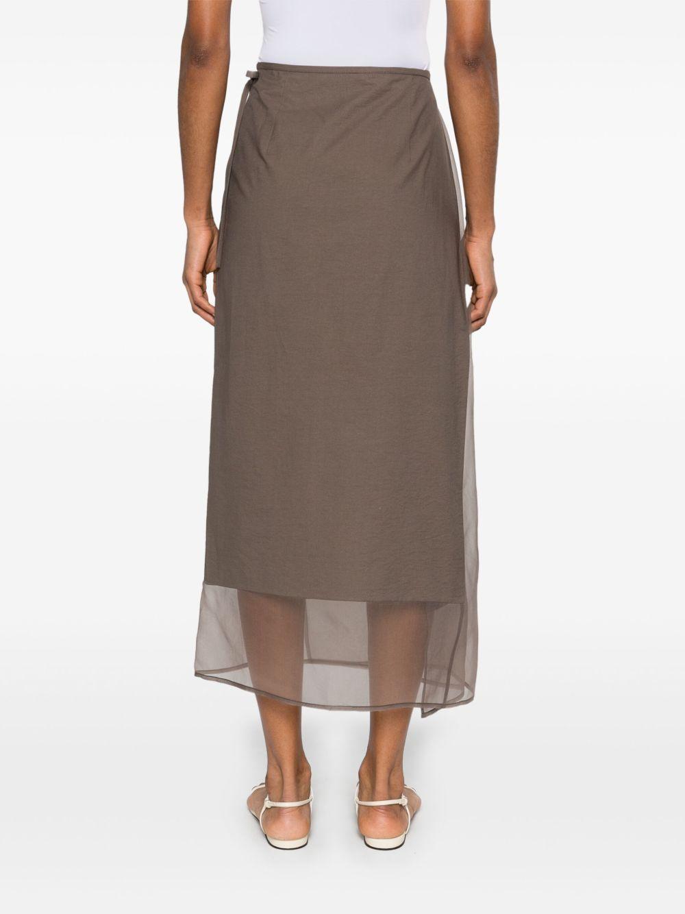 wrap midi skirt Product Image