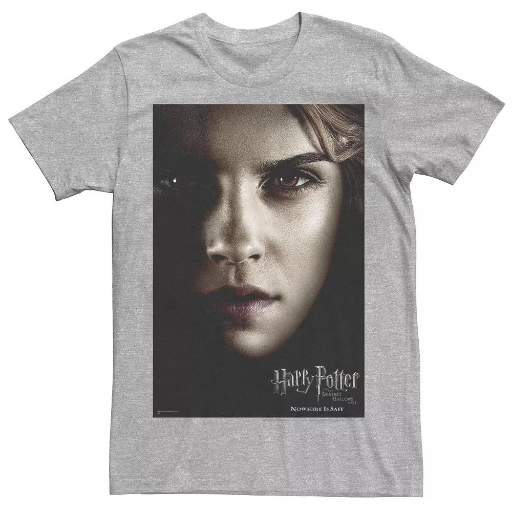 Men's Harry Potter Deathly Hallows Hermione Character Poster Graphic Tee,  Product Image
