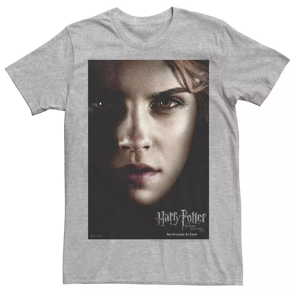 Men's Harry Potter Deathly Hallows Hermoine Poster Graphic Tee,  Product Image