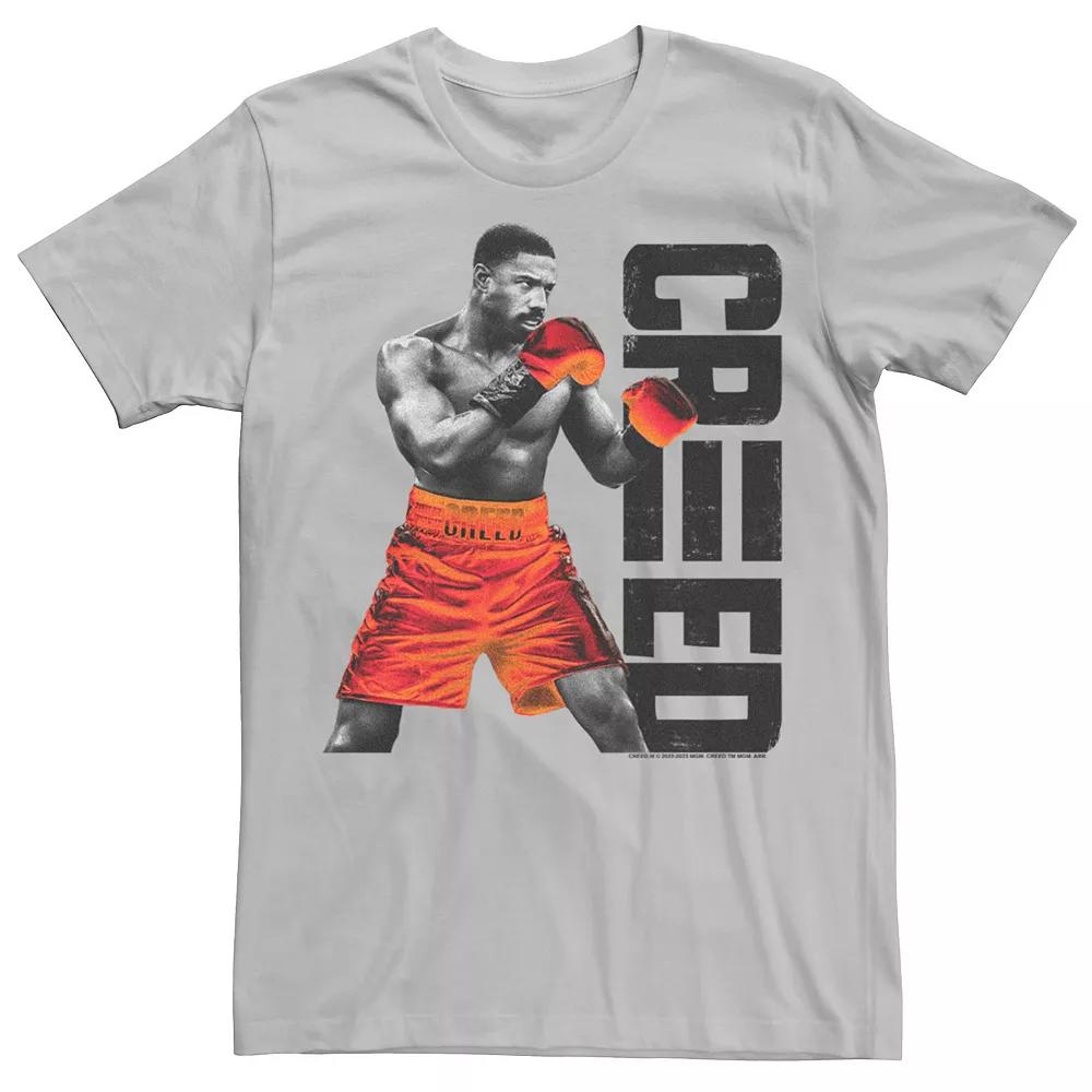 Men's Creed III Fighter Stance Bright Shorts And Gloves Graphic Tee,  Product Image