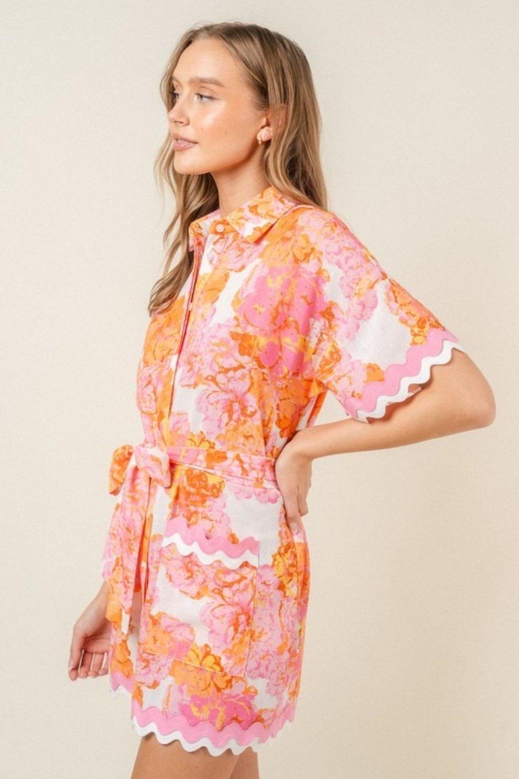 Floral Mini Dress Product Image