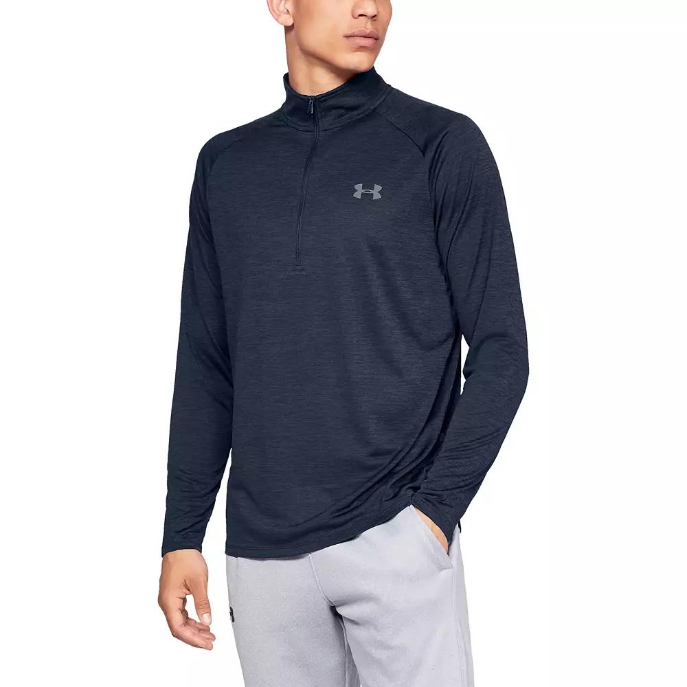 Big & Tall Under Armour Tech 2.0 Half-Zip Top, Men's,  Product Image