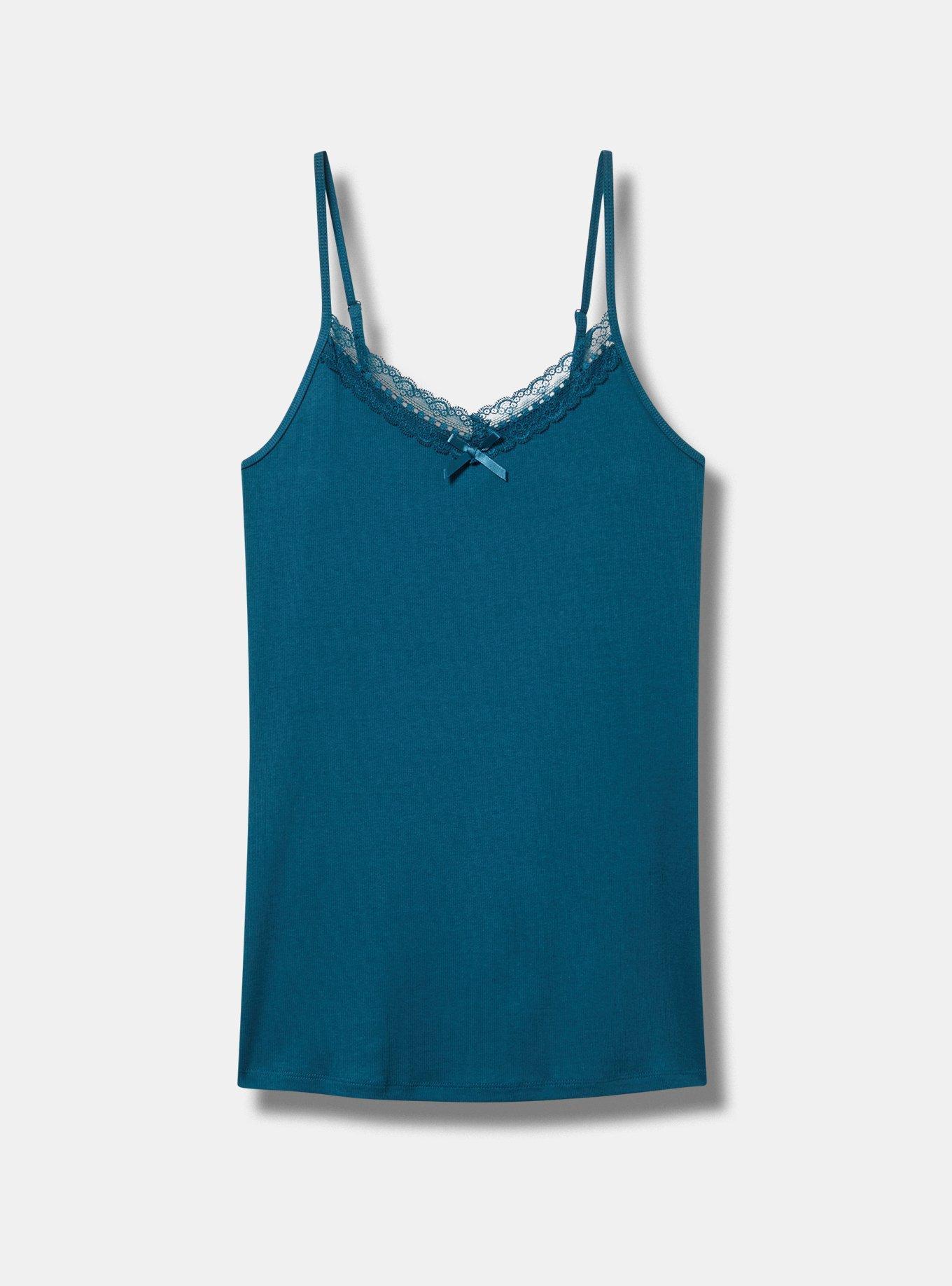 Lace Trim V-Neck Cami Product Image