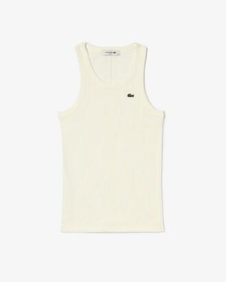 Slim Fit Cotton Tank Top Product Image