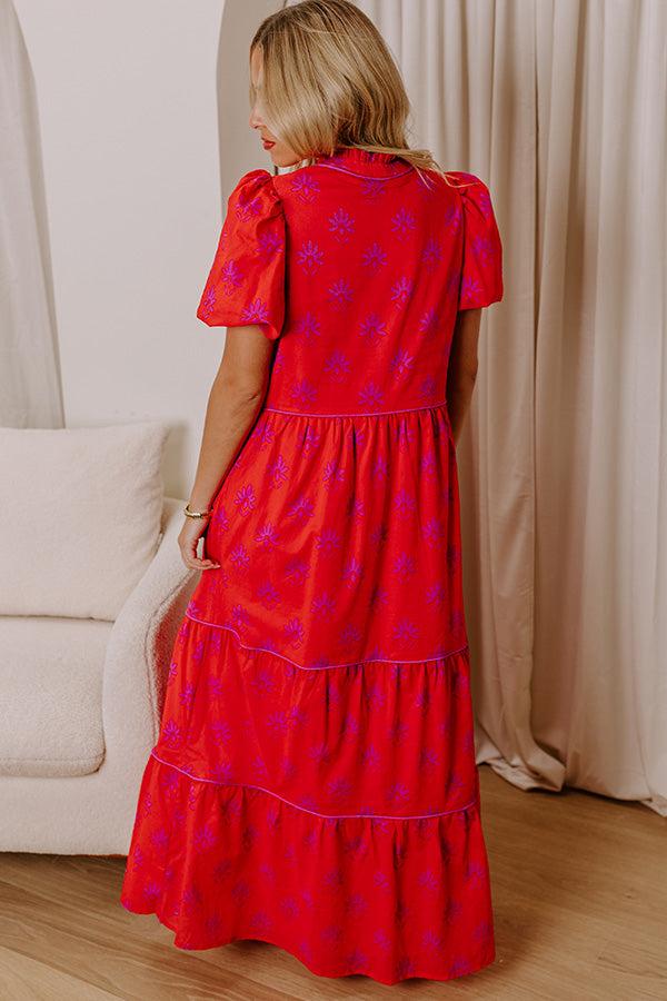 Sweetheart Moment Floral Maxi Dress Product Image