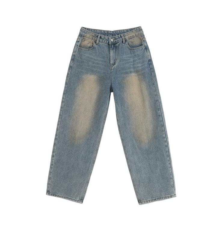 RT No. 11204 BLUE WASHED DENIM JEANS Product Image