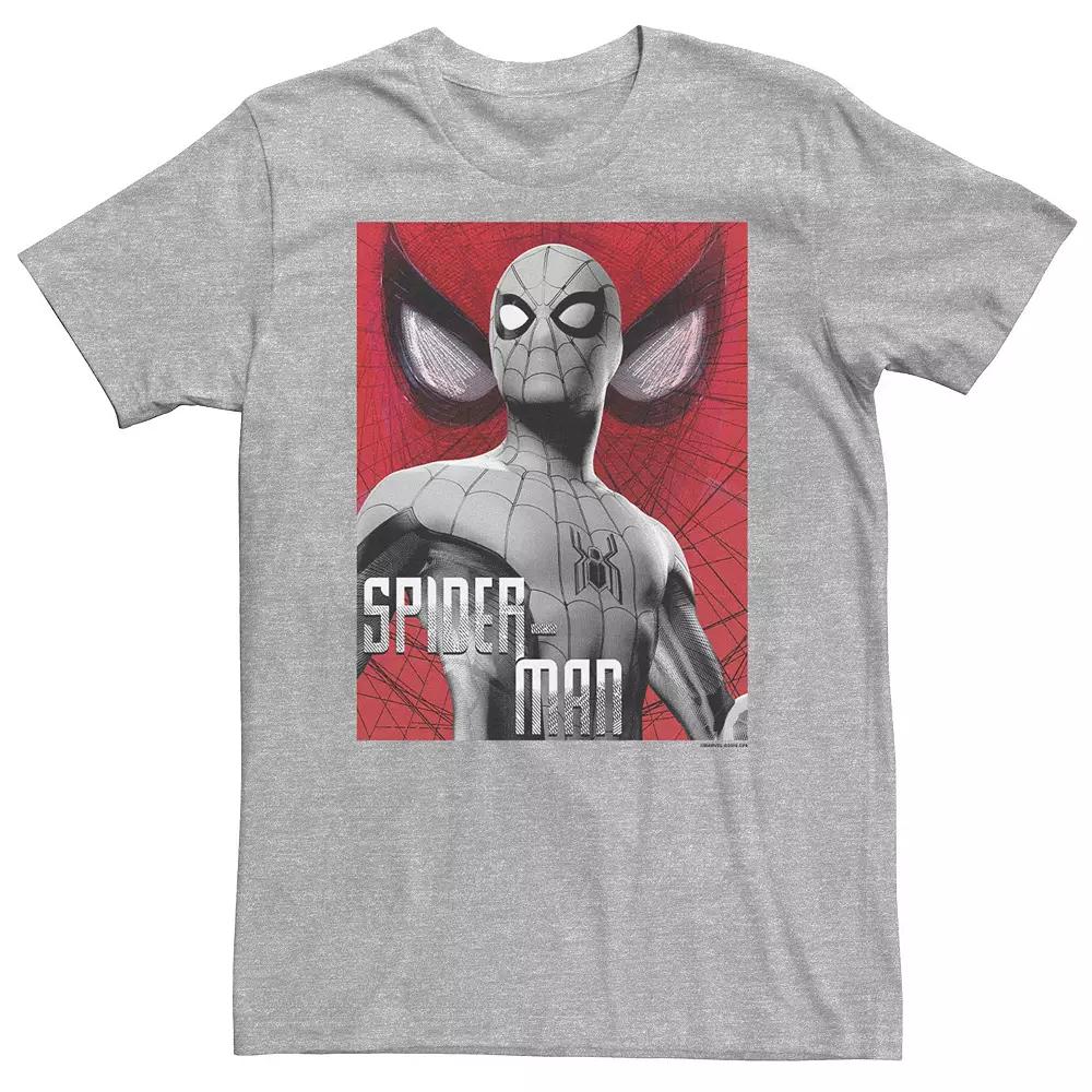 Big & Tall Marvel Spider-Man Far From Home Ornate Poster Graphic Tee, Men's,  Product Image