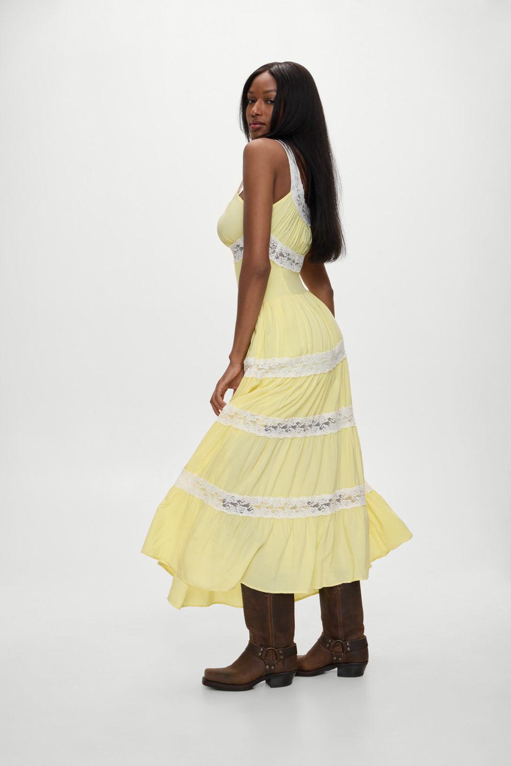 Dakota Maxi Dress - Sunflower Product Image