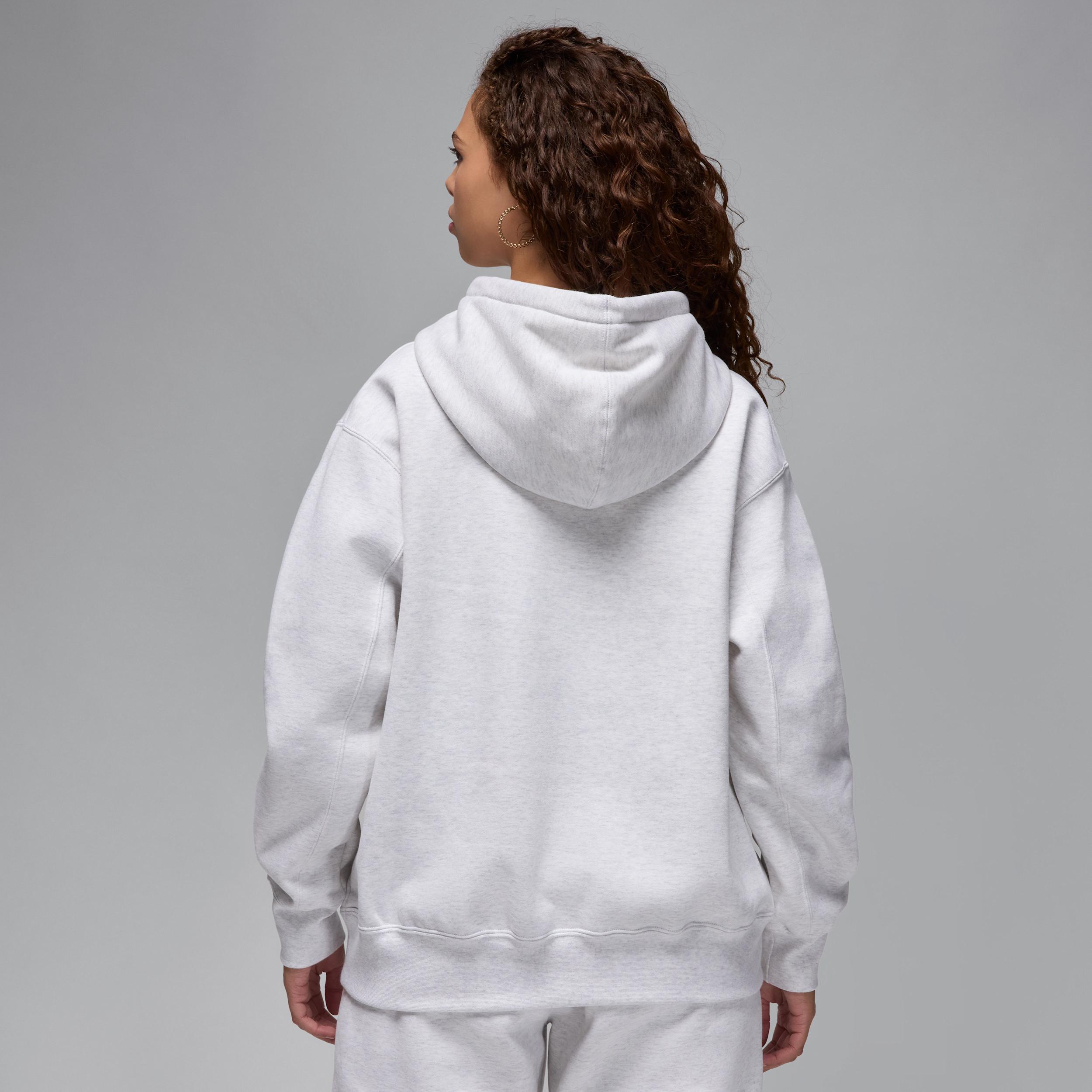 Jordan Flight Fleece Women's Satin-Lined Pullover Hoodie Product Image
