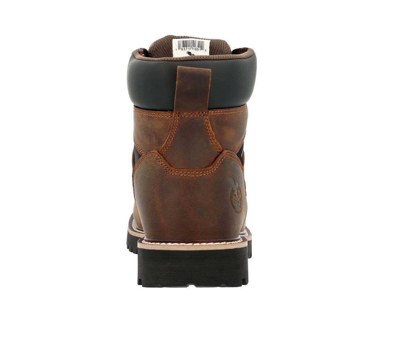 Men's Georgia Boot Core 37 6 Steel Toe Work Boots Product Image