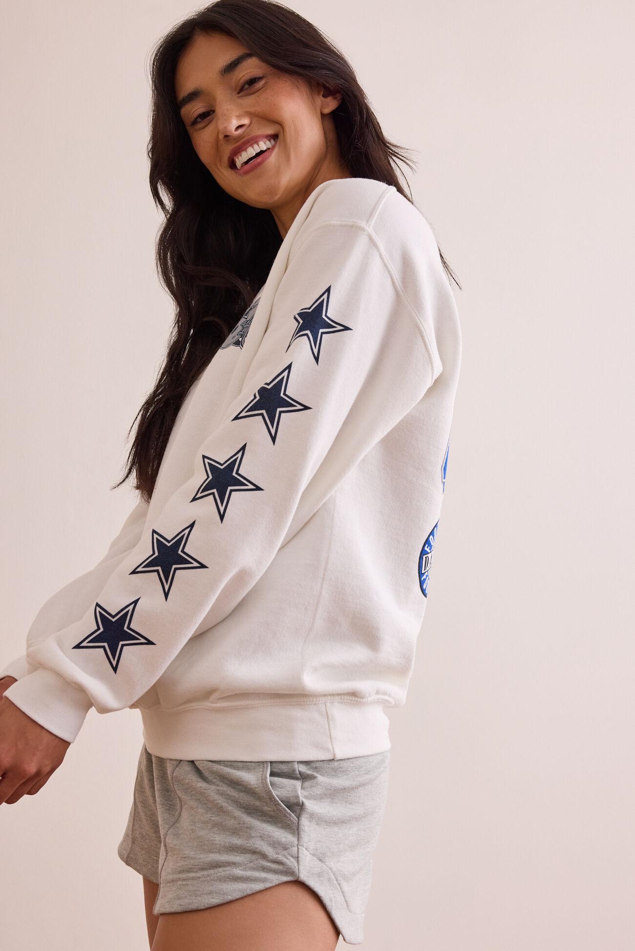 Dallas Cowboys Star Sleeve Pullover Product Image