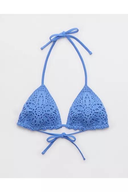 Aerie The Sun-Lover Crochet Bikini Top Women's Product Image