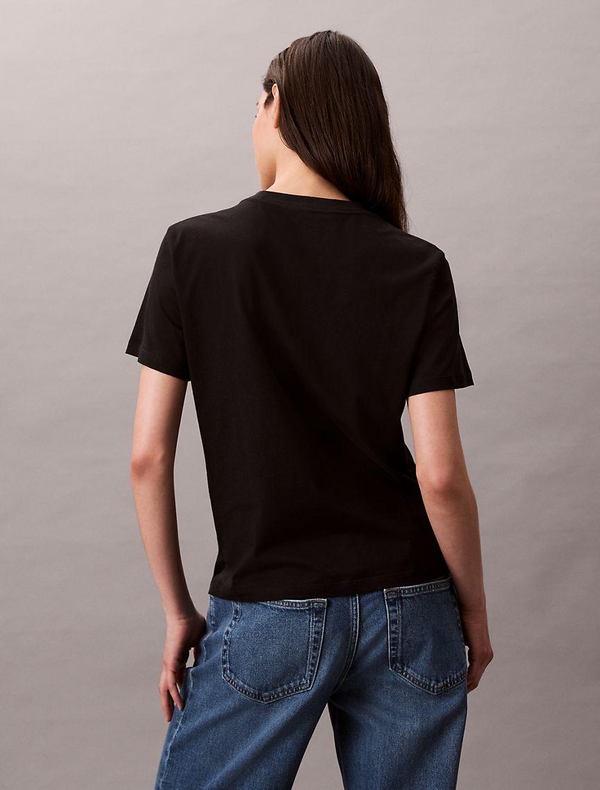 Floral Photo Graphic Classic T-Shirt  Product Image