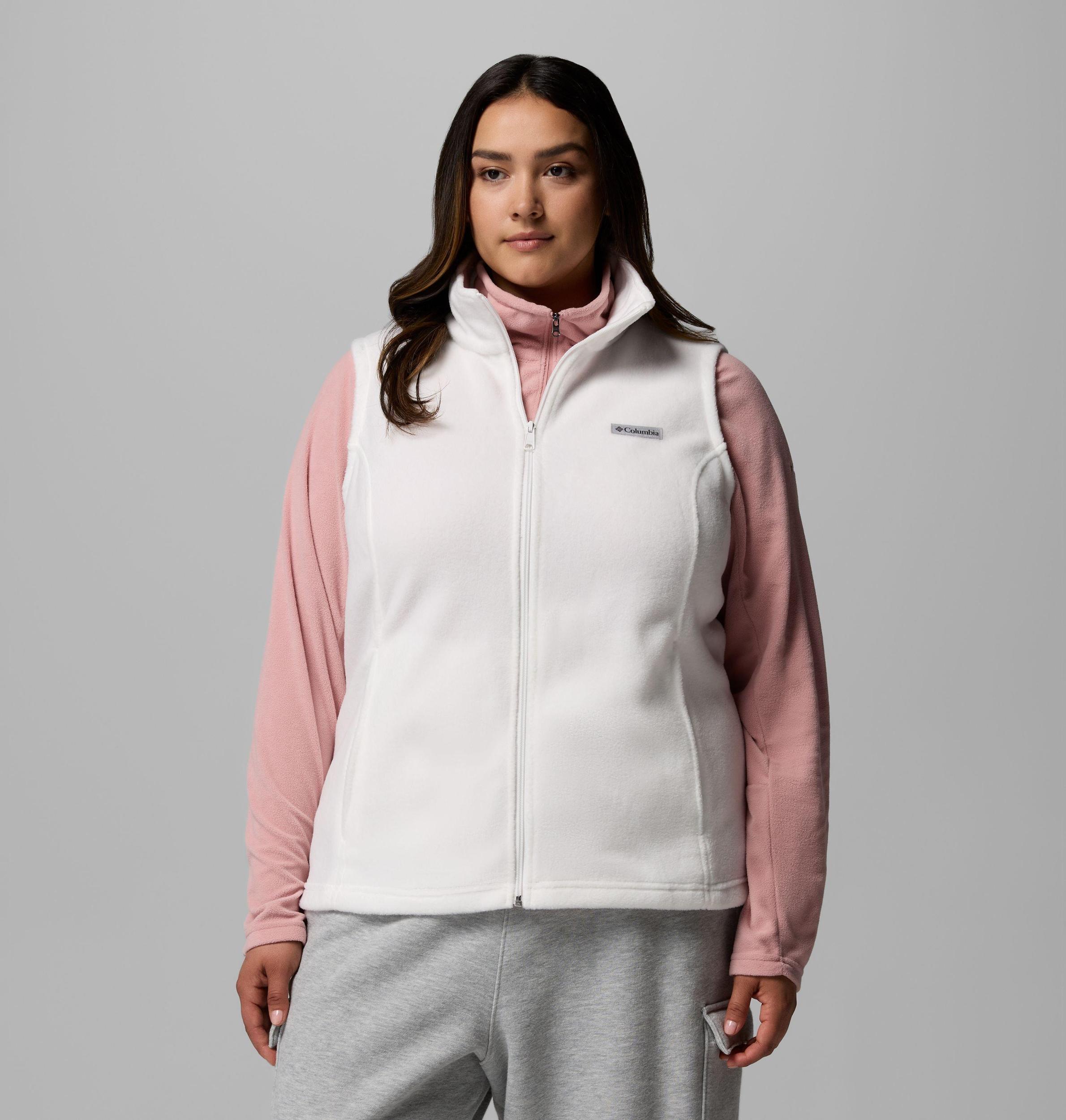 Columbia Women s Benton Springs Fleece Vest - Plus Size- Product Image