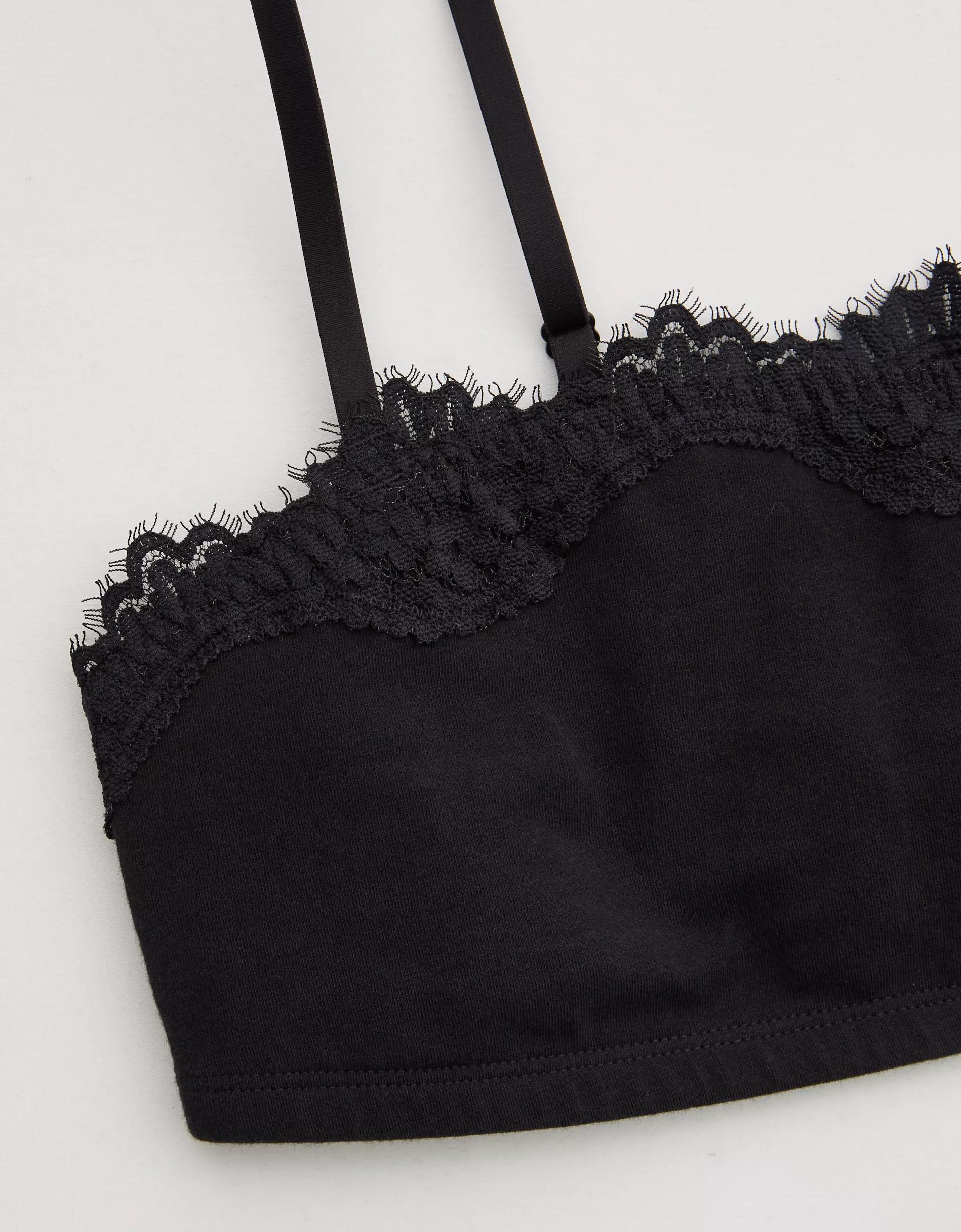 Superchill Cotton Lace Bralette Product Image
