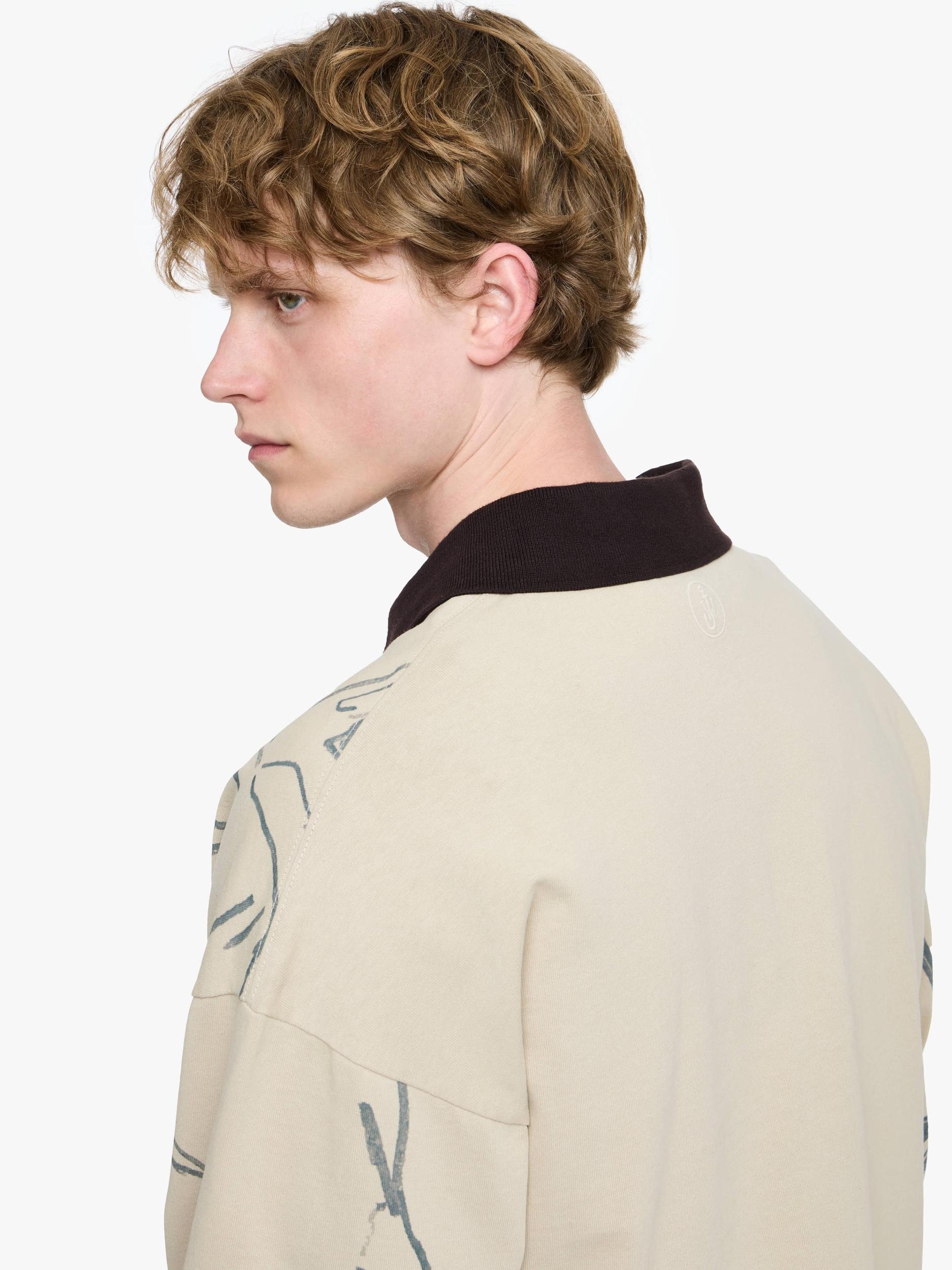 PRINTED RUGBY POLO Product Image