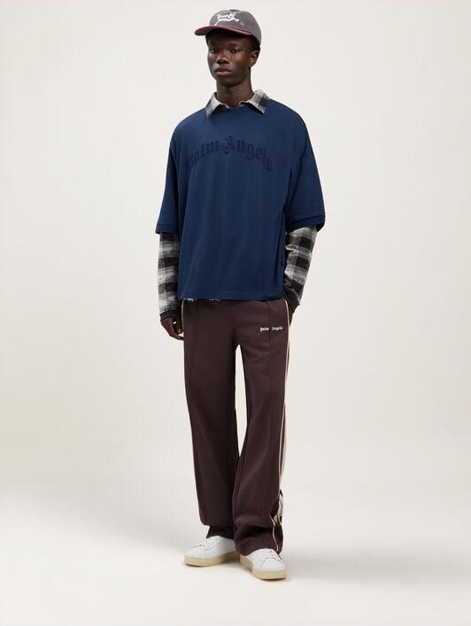 Curved Logo Loose Double T-Shirt Product Image