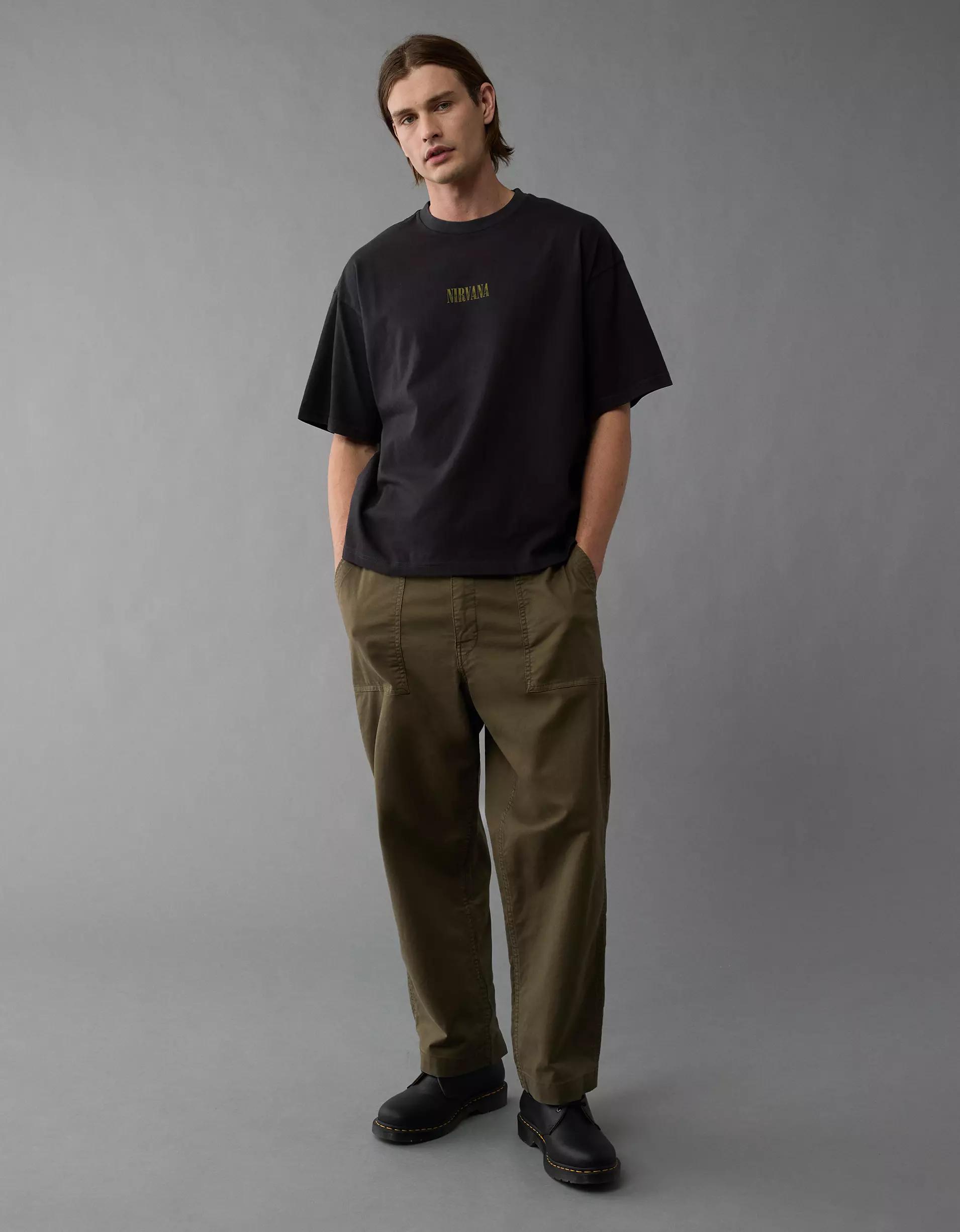 AE Boxy Nirvana Graphic T-Shirt Product Image