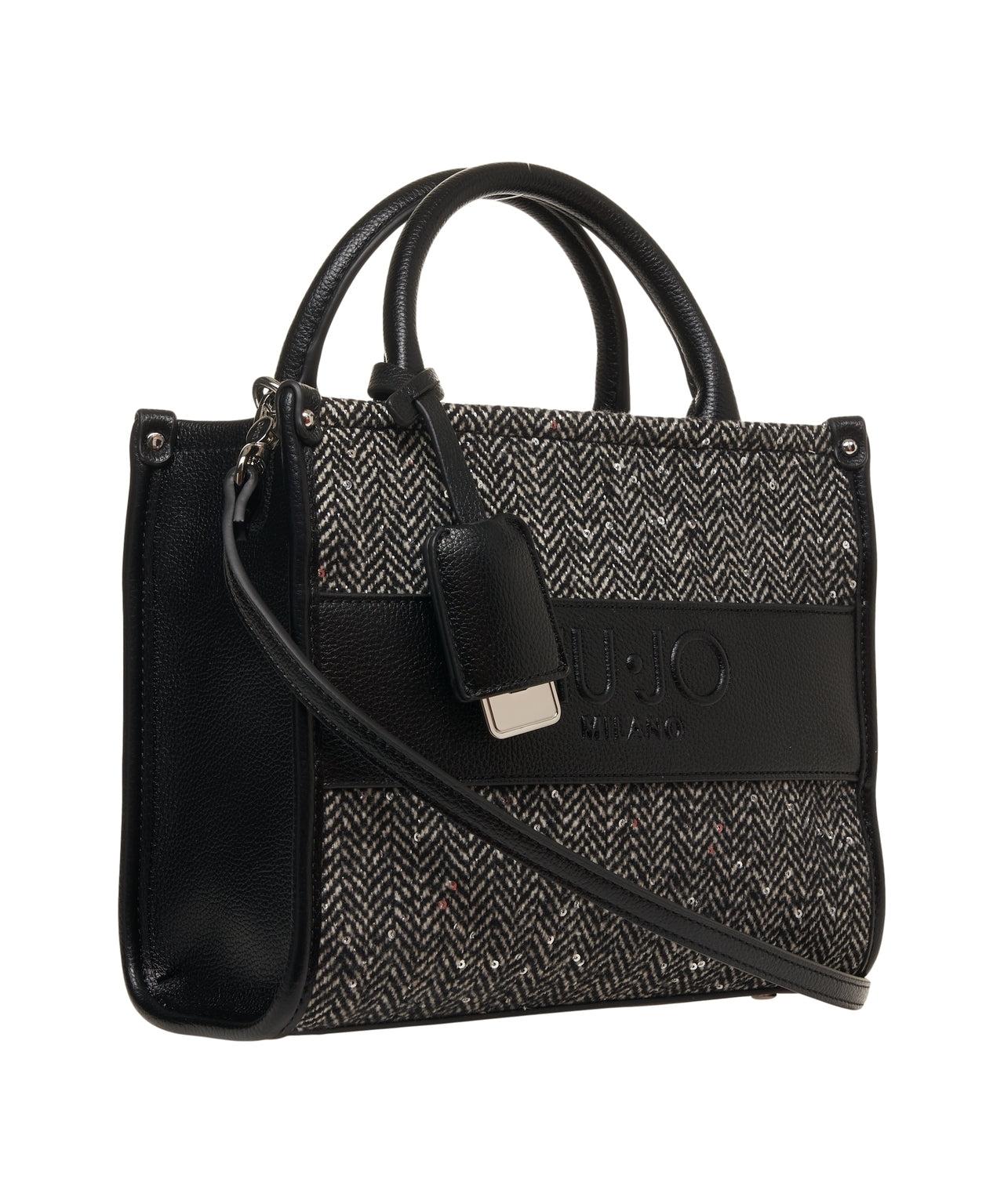 Handbag with logo lettering Product Image